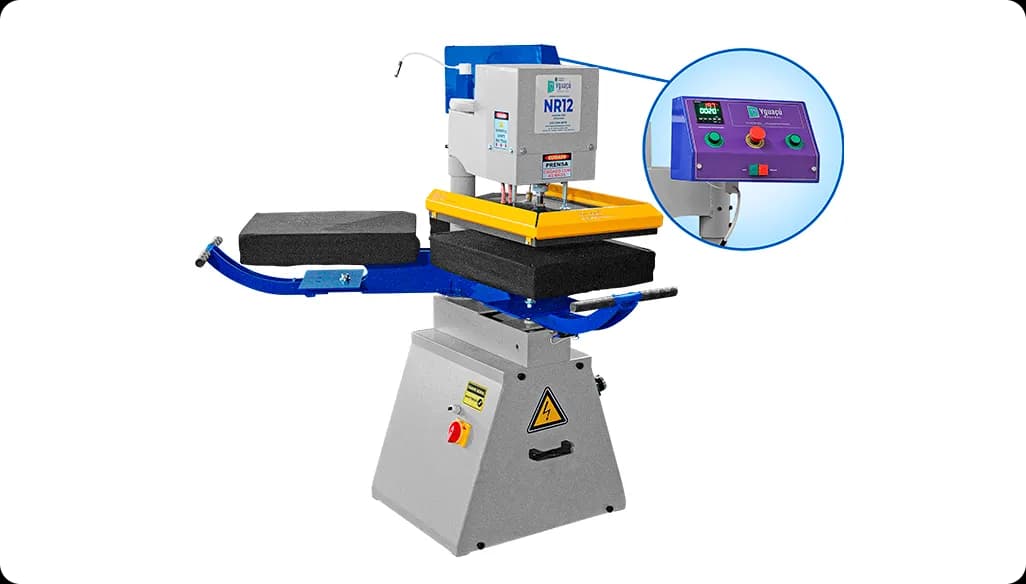 Imagem do produto PRENSA GIRATÓRIA 3 BERÇOS - 40X50 CM